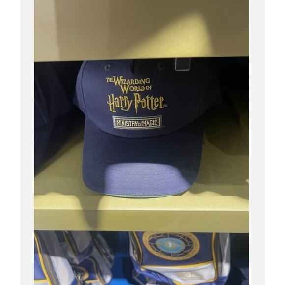 Wizarding World of Harry Potter Ministry of Magic Blue Universal Studios Hat Cap - Picture 3 of 14